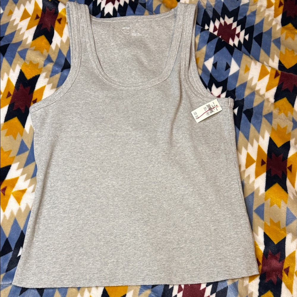 NWT Aerie Light Gray Women's Tank Top